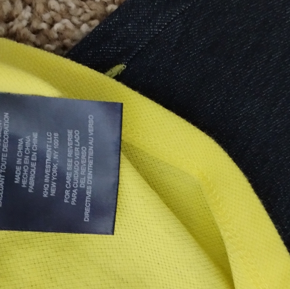 Rocawear Classic 2 Piece Set Yellow Shirt, Blue Pants Size 4T - Picture 9 of 13